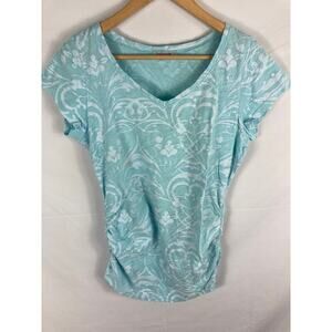 Fresh Produce Gathered Size Paisley Pattern tShirt Size Medium